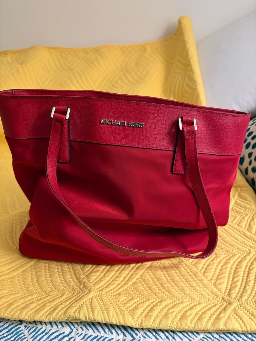 Michael Kors Crimson Red Tote